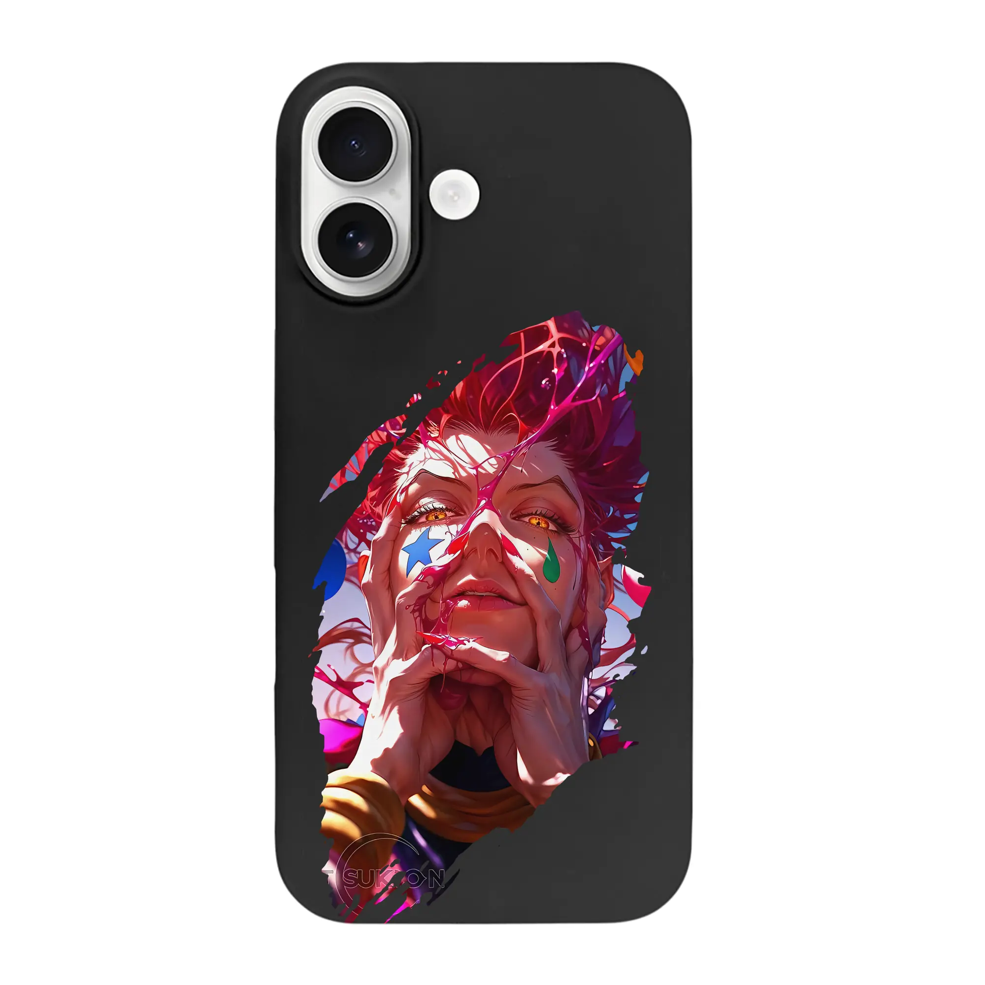 ハンター×ハンター グッズ ヒソカ＝モロウ - iPhone 17 シリーズ シリコンケース 薄型 耐衝撃 指紋防止 ソフトタッチカバー 精密フィット 傷防止 保護ケース iPhone 17/17 Air/17 Pro/17 Pro Max 対応